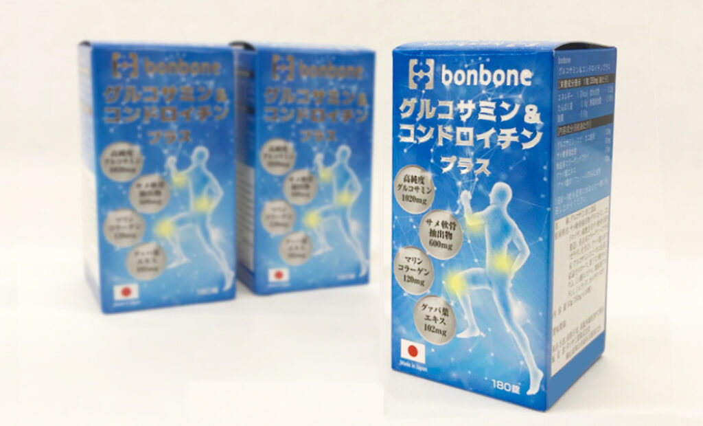ダイヤ工業株式会社様海外販売用グルコサミン&コンドロイチンパッケージ